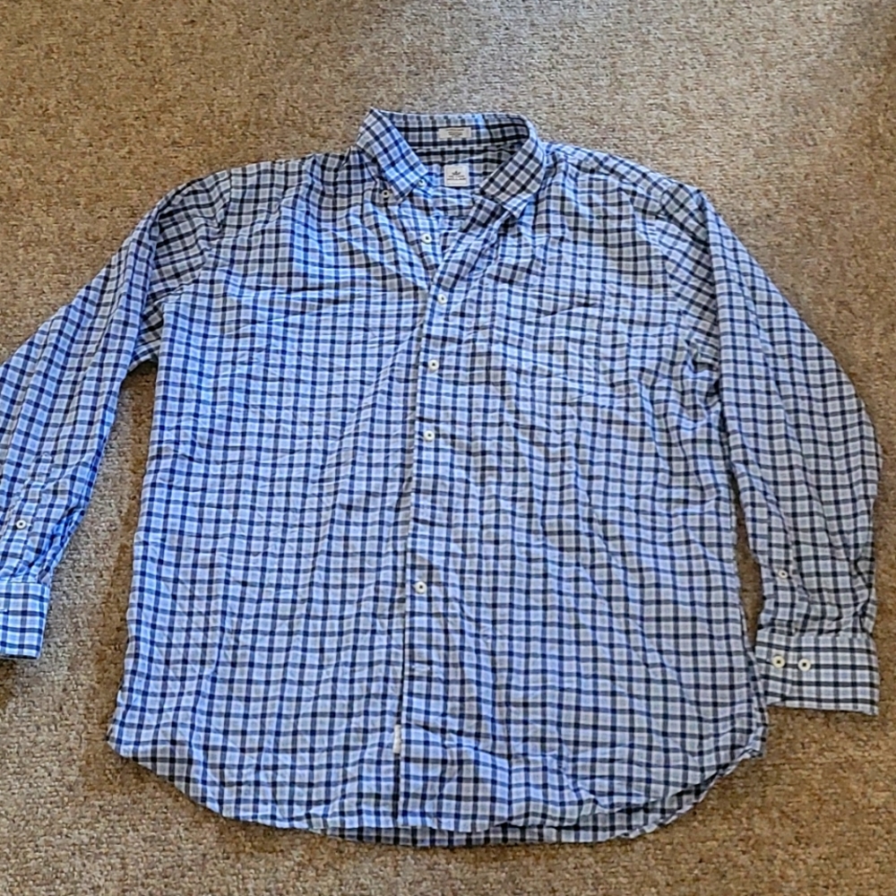 Peter Millar XL Flannel Buttoned Shirt